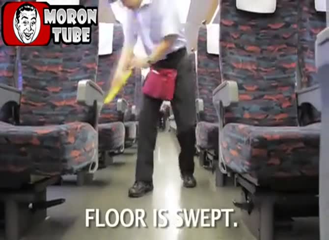 Video :In less than seven minutes, the Japanese sanitize their trains in this manner